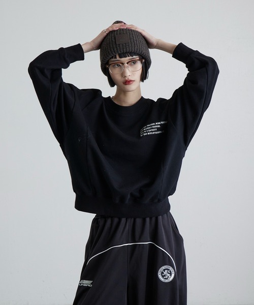 Lui's(ルイス)の「【WEB限定】サーモントハーフリムカラーレンズサングラス / メガネ(サングラス・レディース・ブラウン/ブラック/ブラック系その他・FREE)」の11枚目の写真