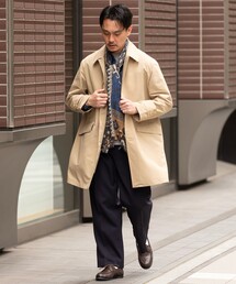 SHIPS｜シップスのステンカラーコート（ベージュ系）通販 - ZOZOTOWN