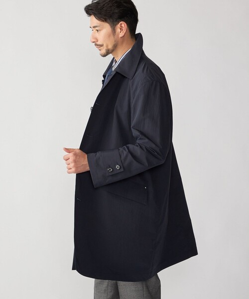 SHIPS(シップス)の「MACKINTOSH: HUMBIE SL ライト ウェイト ステンカラー コート(ステンカラーコート・メンズ・ベージュ/ブラック/ネイビー・36/38)」の20枚目の写真