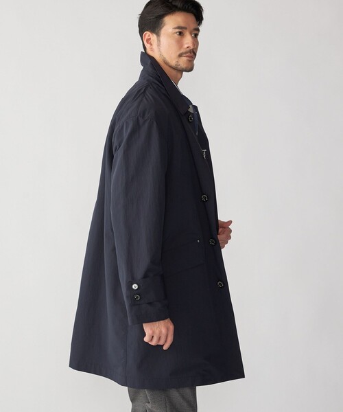 SHIPS(シップス)の「MACKINTOSH: HUMBIE SL ライト ウェイト ステンカラー コート(ステンカラーコート・メンズ・ベージュ/ブラック/ネイビー・36/38)」の22枚目の写真
