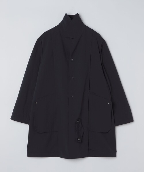 SHIPS(シップス)の「MACKINTOSH: HUMBIE SL ライト ウェイト ステンカラー コート(ステンカラーコート・メンズ・ベージュ/ブラック/ネイビー・36/38)」の4枚目の写真