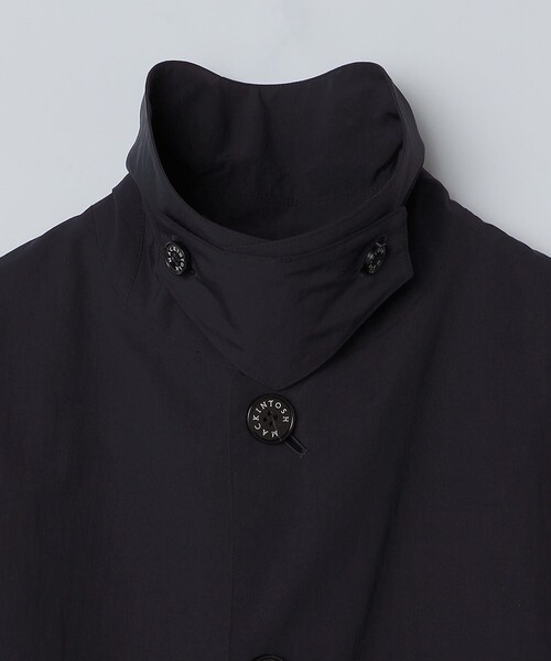 SHIPS(シップス)の「MACKINTOSH: HUMBIE SL ライト ウェイト ステンカラー コート(ステンカラーコート・メンズ・ベージュ/ブラック/ネイビー・36/38)」の6枚目の写真
