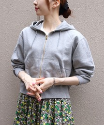 ORCIVAL | ORCIVAL/オーシバル　フレンチテリージップフーディ　FRENCH TERRY ZIP HOODIE　OR-C0531 FWZ(パーカー)