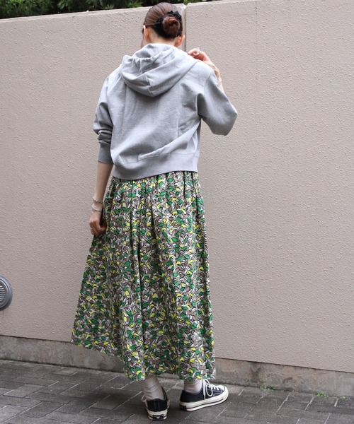 ORCIVAL（オーシバル）の「ORCIVAL/オーシバル　フレンチテリージップフーディ　FRENCH TERRY ZIP HOODIE　OR-C0531 FWZ（パーカー・レディース・ヘザーグレー/ナチュラル・2）」の10枚目の写真