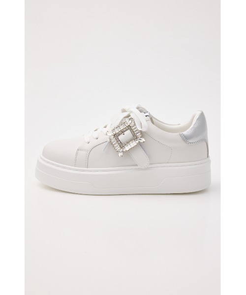 STACCATO(スタッカート)の「サイドバックルプラットフォームスニーカー(スニーカー・レディース・ホワイト・22.5㎝/23.0cm/23.5cm/24.0cm/24.5cm)」の2枚目の写真