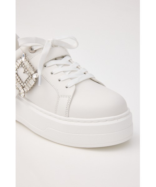 STACCATO(スタッカート)の「サイドバックルプラットフォームスニーカー(スニーカー・レディース・ホワイト・22.5㎝/23.0cm/23.5cm/24.0cm/24.5cm)」の7枚目の写真