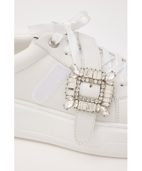 STACCATO(スタッカート)の「サイドバックルプラットフォームスニーカー(スニーカー・レディース・ホワイト・22.5㎝/23.0cm/23.5cm/24.0cm/24.5cm)」の9枚目の写真