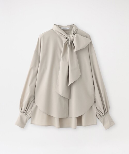 LOVELESS(ラブレス)の「パフコンシャススカーフシャツ(シャツ/ブラウス・レディース・ベージュ系その他/オフホワイト・36/34)」の6枚目の写真