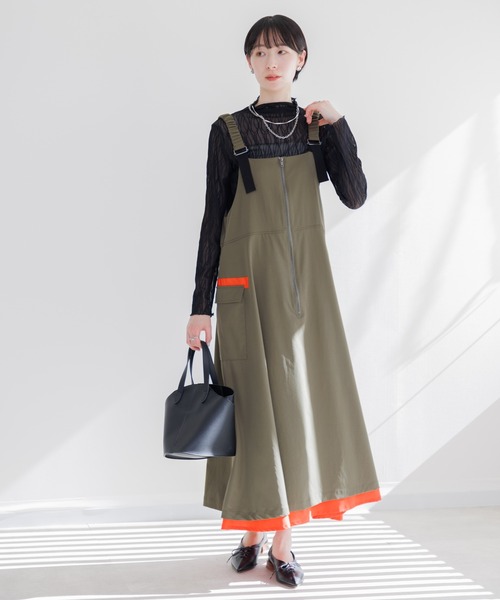 Paradise Picnic（パラダイスピクニック）の「シアージャガードプルオーバー（Tシャツ/カットソー・レディース・ホワイト/ブラック・FREE）」の3枚目の写真