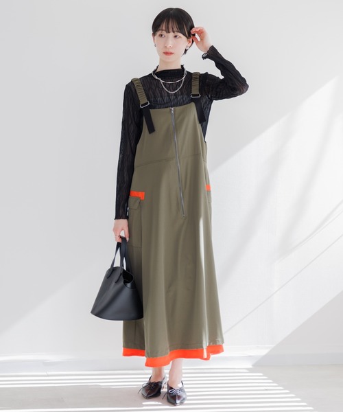 Paradise Picnic（パラダイスピクニック）の「シアージャガードプルオーバー（Tシャツ/カットソー・レディース・ホワイト/ブラック・FREE）」の5枚目の写真