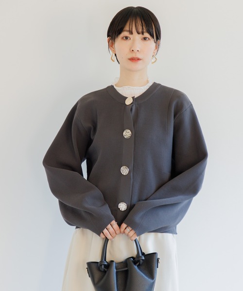 Paradise Picnic（パラダイスピクニック）の「シアージャガードプルオーバー（Tシャツ/カットソー・レディース・ホワイト/ブラック・FREE）」の11枚目の写真