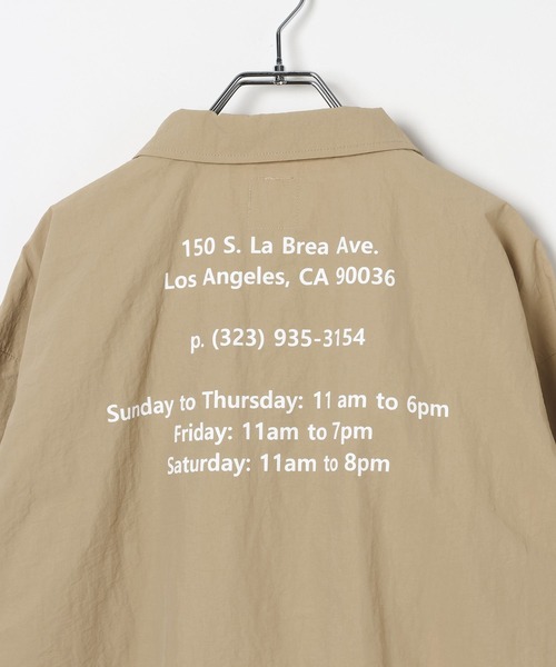 AMERICAN RAG CIE（アメリカンラグシー）の「【AMERICAN RAG CIE】コーチジャケット（ユニセックス）（その他アウター・レディース・ベージュ/ブラック・LARGE/MEDIUM）」の9枚目の写真