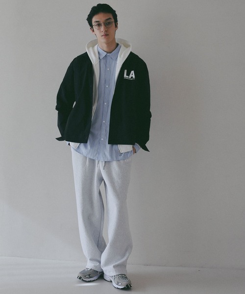 AMERICAN RAG CIE（アメリカンラグシー）の「【AMERICAN RAG CIE】コーチジャケット（ユニセックス）（その他アウター・レディース・ベージュ/ブラック・LARGE/MEDIUM）」の16枚目の写真