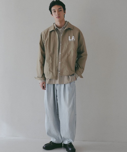 AMERICAN RAG CIE（アメリカンラグシー）の「【AMERICAN RAG CIE】コーチジャケット（ユニセックス）（その他アウター・レディース・ベージュ/ブラック・LARGE/MEDIUM）」の20枚目の写真