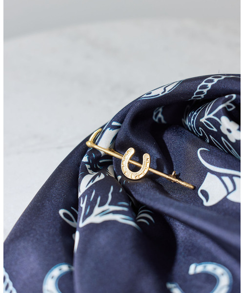 IENA（イエナ）の「《WEB限定/追加2》IENA FER A CHEVAL ブローチ（その他小物・レディース・ゴールド・FREE）」の2枚目の写真