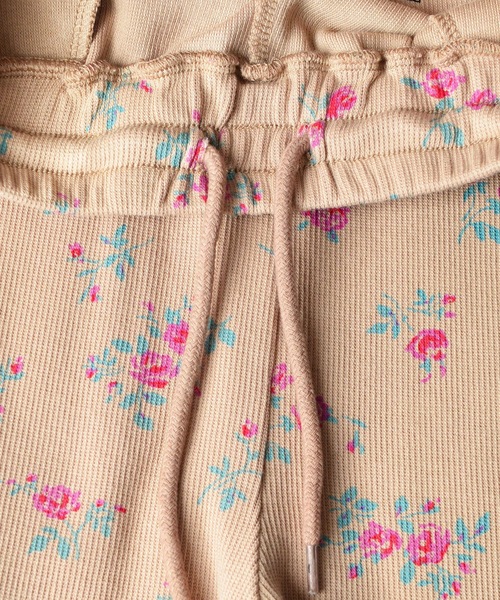 HOLIDAY(ホリデイ)の「SUPER RIB PANTS (FLOWER) スーパーリブパンツ (フラワー)(その他パンツ・レディース・ベージュ・1/0)」の5枚目の写真