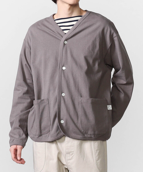 ORCIVAL（オーシバル）の「ORCIVAL | コットン Vネックカーディガン MEN（カーディガン/ボレロ・メンズ・ブラック/グレー系その他・5/4）」の14枚目の写真