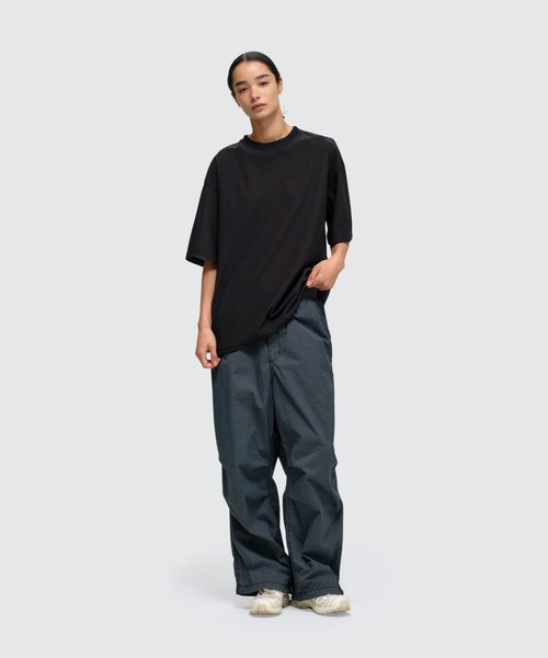 WILD THINGS(ワイルドシングス)の「ダブルダイナイロンオーバーパンツ│DOUBLE DYED NYLON OVER PANTS(その他パンツ・メンズ・オリーブ/グレー系カモフラージュ/ホワイト系その他/ブラック・XL/L/M/S)」の3枚目の写真