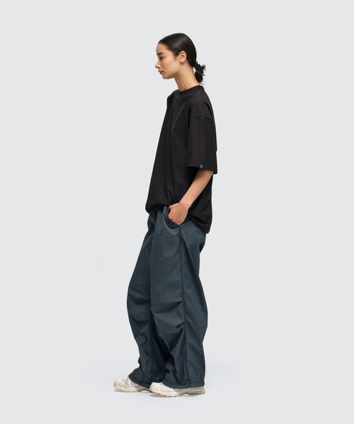 WILD THINGS(ワイルドシングス)の「ダブルダイナイロンオーバーパンツ│DOUBLE DYED NYLON OVER PANTS(その他パンツ・メンズ・オリーブ/グレー系カモフラージュ/ホワイト系その他/ブラック・XL/L/M/S)」の5枚目の写真