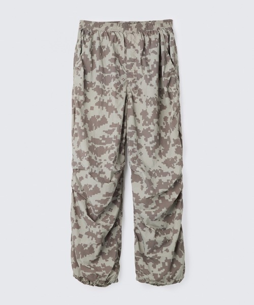 WILD THINGS(ワイルドシングス)の「ダブルダイナイロンオーバーパンツ│DOUBLE DYED NYLON OVER PANTS(その他パンツ・メンズ・オリーブ/グレー系カモフラージュ/ホワイト系その他/ブラック・XL/L/M/S)」の10枚目の写真