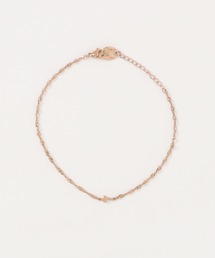 IRIEBEACH（アイリービーチ）の「MINI side cross anklet/【ハワイアンジュエリー】【サージカルステンレス】【金属アレルギー対応】【IRIEBEACH / アイリービーチ】つけっぱなしOK（アンクレット）」