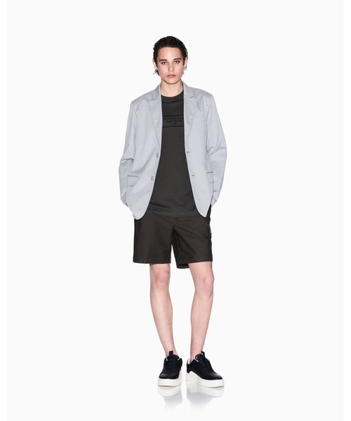ARMANI EXCHANGE(アルマーニエクスチェンジ)の「【A|X アルマーニ エクスチェンジ】コットンツイル シングルブレストジャケット(テーラードジャケット・メンズ・ライトグレー・34inch)」の4枚目の写真