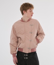 WISH FOR EVER（ウィッシュフォーエバー）の「【 3color / 3size 】FIREMAN MA-1 FRIGHT JACKET / ファイヤーマンMA1フライトジャケット（ブルゾン）」