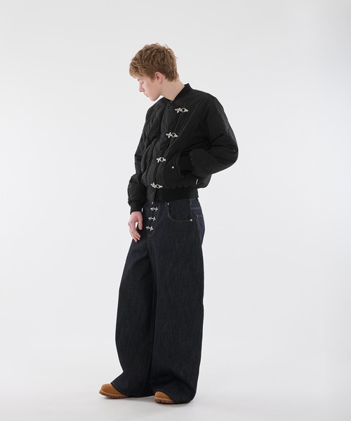 WISH FOR EVER(ウィッシュフォーエバー)の「【 3color / 3size 】FIREMAN MA-1 FRIGHT JACKET / ファイヤーマンMA1フライトジャケット(ブルゾン・メンズ・ピンク/ブラック/グリーン系その他・MEDIUM/LARGE/SMALL)」の4枚目の写真