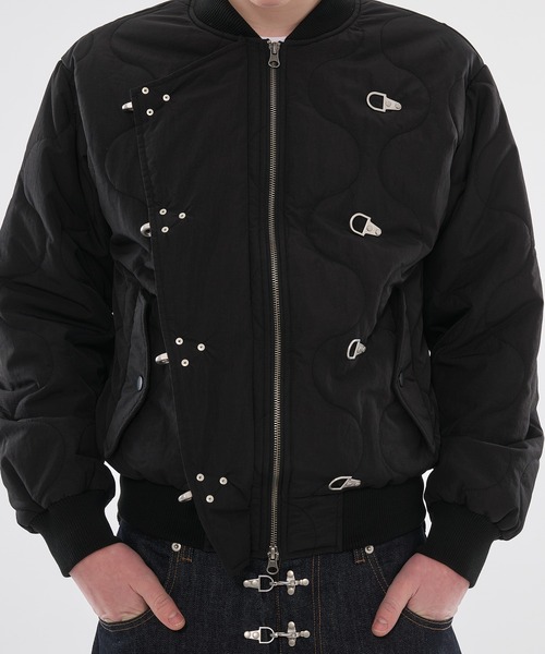 WISH FOR EVER(ウィッシュフォーエバー)の「【 3color / 3size 】FIREMAN MA-1 FRIGHT JACKET / ファイヤーマンMA1フライトジャケット(ブルゾン・メンズ・ピンク/ブラック/グリーン系その他・MEDIUM/LARGE/SMALL)」の15枚目の写真