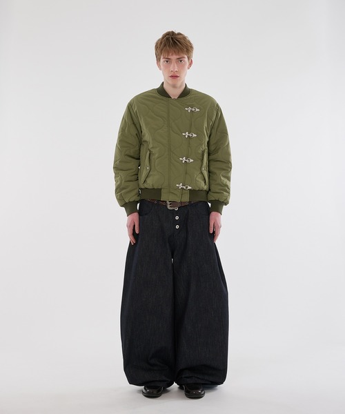 WISH FOR EVER(ウィッシュフォーエバー)の「【 3color / 3size 】FIREMAN MA-1 FRIGHT JACKET / ファイヤーマンMA1フライトジャケット(ブルゾン・メンズ・ピンク/ブラック/グリーン系その他・MEDIUM/LARGE/SMALL)」の17枚目の写真