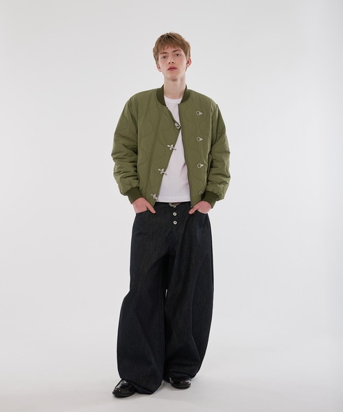 WISH FOR EVER(ウィッシュフォーエバー)の「【 3color / 3size 】FIREMAN MA-1 FRIGHT JACKET / ファイヤーマンMA1フライトジャケット(ブルゾン・メンズ・ピンク/ブラック/グリーン系その他・MEDIUM/LARGE/SMALL)」の22枚目の写真