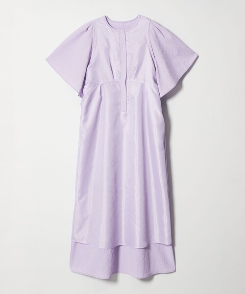 EMMEL REFINES（エメルリファインズ）の「＜EMMEL REFINES＞EM カラミタンブラー フリル ワンピース（ワンピース・レディース・ライラック/ブラック・FREE）」の10枚目の写真