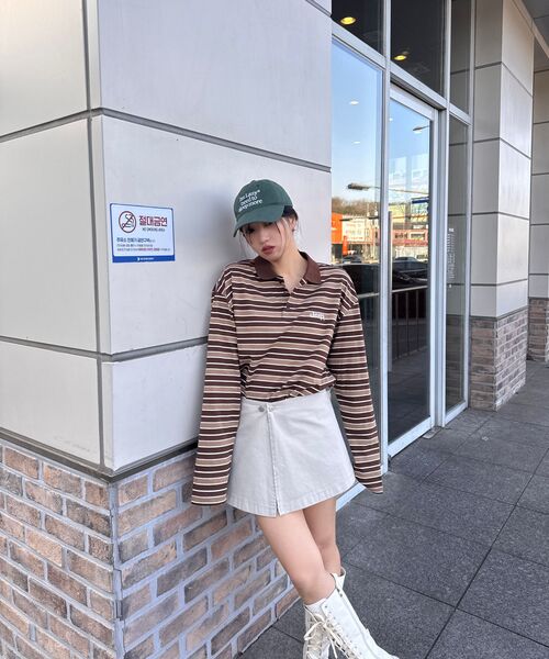 JEEP(ジープ)の「マルチストライプカラー ロングスリーブTシャツ (JR5TSU025BR)(ポロシャツ・レディース・その他・SMALL/MEDIUM/LARGE/X-LARGE/2XL)」の19枚目の写真