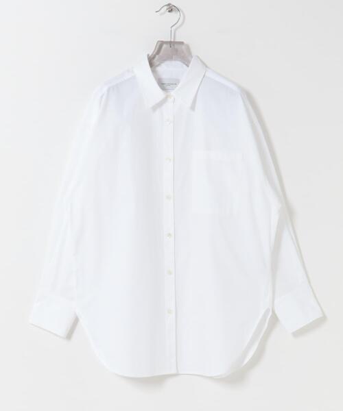 URBAN RESEARCH（アーバンリサーチ）の「new basic　BROAD BIG SHIRTS（シャツ/ブラウス・レディース・ブルー/ホワイト・FREE）」の3枚目の写真