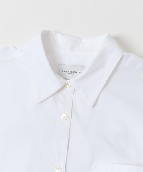 URBAN RESEARCH（アーバンリサーチ）の「new basic　BROAD BIG SHIRTS（シャツ/ブラウス・レディース・ブルー/ホワイト・FREE）」の4枚目の写真