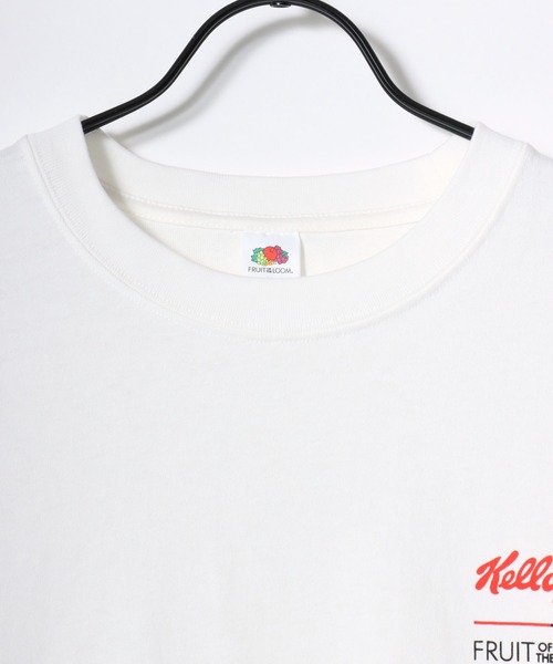 FRUIT OF THE LOOM(フルーツオブザルーム)の「Kellogg's/ケロッグコラボ FRUIT OF THE LOOM/フルーツオブザルーム オーバーサイズ ヴィンテージプリント 半袖Tシャツ/リンガーT/レディース メンズ(Tシャツ/カットソー・レディース・イエロー/ネイビー/ホワイト/ホワイト系その他/チャコールグレー・S/M/L)」の22枚目の写真