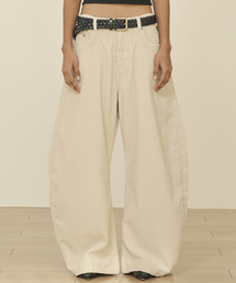 TAKEASY（テイクイージー）の「コーデュロイカーブドJパンツ（クリーム）（その他パンツ）」