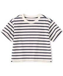 無印良品（ムジルシリョウヒン）の「ベビー あたまするっと 太番手クルーネック半袖Ｔシャツ（Tシャツ/カットソー）」