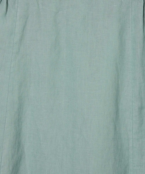 BARNYARDSTORM（バンヤードストーム）の「【『BABALOG』YouTubeご紹介アイテム】BARNYARDSTORM / リネンフレアスカート / ハンドウォッシャブル＜セットアップ対応＞（スカート・レディース・ベージュ/セージグリーン・M/S）」の12枚目の写真