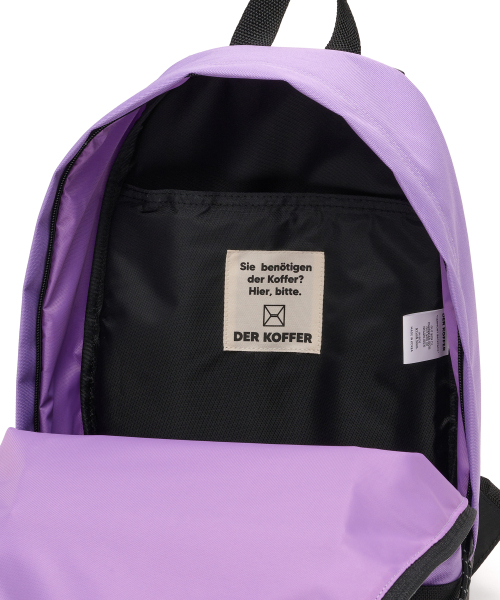DER KOFFER（デルコッファー）の「HARMONY BACKPACK [LAVENDER]（バックパック/リュック・レディース・その他・FREE）」の6枚目の写真