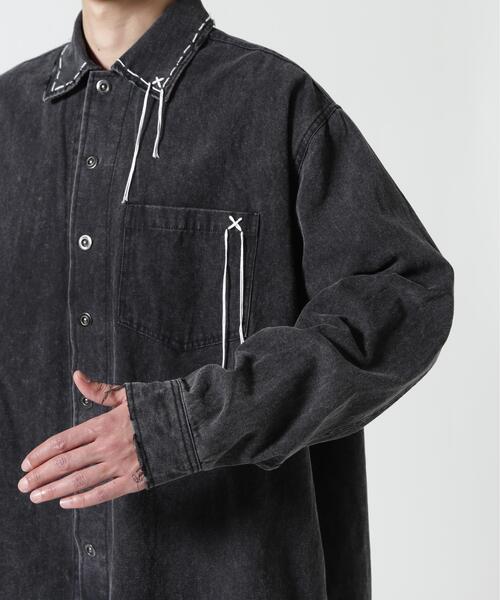 FR(13)NDS(フレンズ)の「FR(13)NDS /フレンズ/Stitch Shirts(シャツ/ブラウス・メンズ・ブラック・M/S)」の7枚目の写真