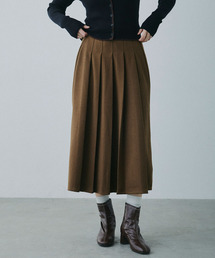 Mirette（ミレット）の「エアリーフレア ミモレ丈スカート / Airy Flare Midi Skirt（スカート）」