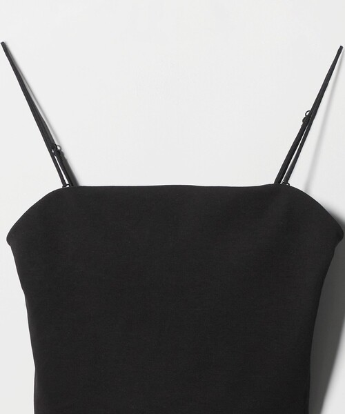 BEAUTY&YOUTH UNITED ARROWS（ビューティーアンドユースユナイテッドアローズ）の「コットン ベア天竺 バンドゥ（キャミソール・レディース・ホワイト/ブラック・FREE）」の4枚目の写真