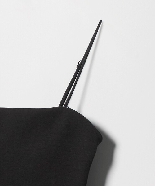 BEAUTY&YOUTH UNITED ARROWS（ビューティーアンドユースユナイテッドアローズ）の「コットン ベア天竺 バンドゥ（キャミソール・レディース・ホワイト/ブラック・FREE）」の5枚目の写真