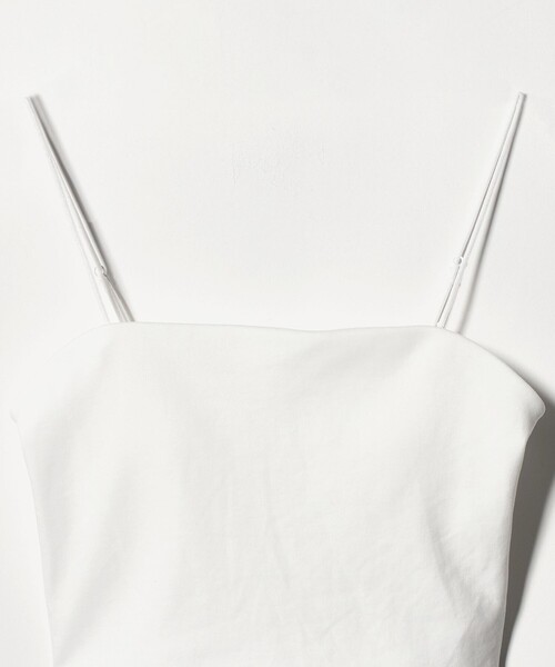 BEAUTY&YOUTH UNITED ARROWS（ビューティーアンドユースユナイテッドアローズ）の「コットン ベア天竺 バンドゥ（キャミソール・レディース・ホワイト/ブラック・FREE）」の8枚目の写真