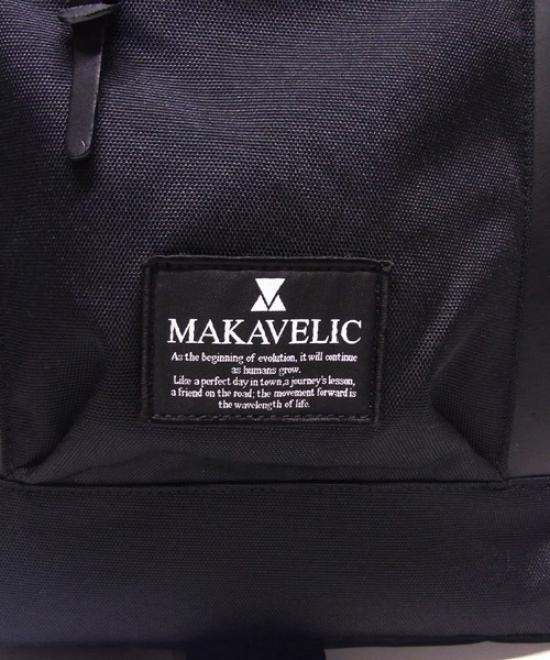 MAKAVELIC(マキャベリック)の「【MAKAVELIC】CHASE DOUBLE LINE BACKPACK(バックパック/リュック・メンズ・ブラック/ネイビー系・FREE)」の10枚目の写真