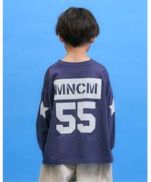 b・ROOM（ビールーム）の「【防汚・速乾・型崩れしない】バックプリントTシャツ【MNCM】（Tシャツ/カットソー）」