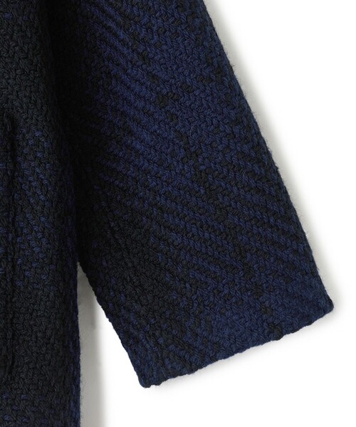 MEN'S BIGI(メンズビギ)の「《John Braniganコラボ》ショールカラーニットジャケット(ブルゾン・メンズ・ネイビー/ブラック系その他・02/03)」の15枚目の写真