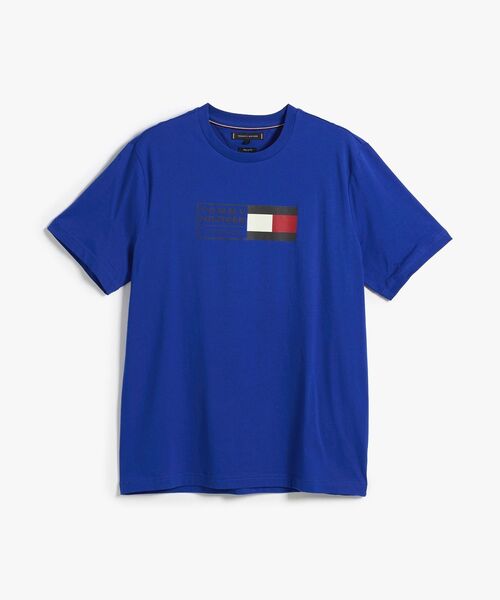 TOMMY HILFIGER(トミーヒルフィガー)の「ブランドラブテキストボックスTシャツ(Tシャツ/カットソー・メンズ・ホワイト/マルチ/ブルー・LARGE/X-LARGE/SMALL/MEDIUM)」の7枚目の写真