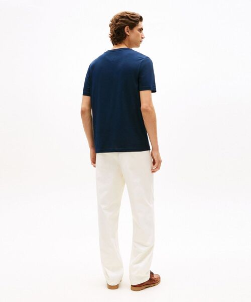 TOMMY HILFIGER(トミーヒルフィガー)の「ブランドラブテキストボックスTシャツ(Tシャツ/カットソー・メンズ・ホワイト/マルチ/ブルー・LARGE/X-LARGE/SMALL/MEDIUM)」の11枚目の写真